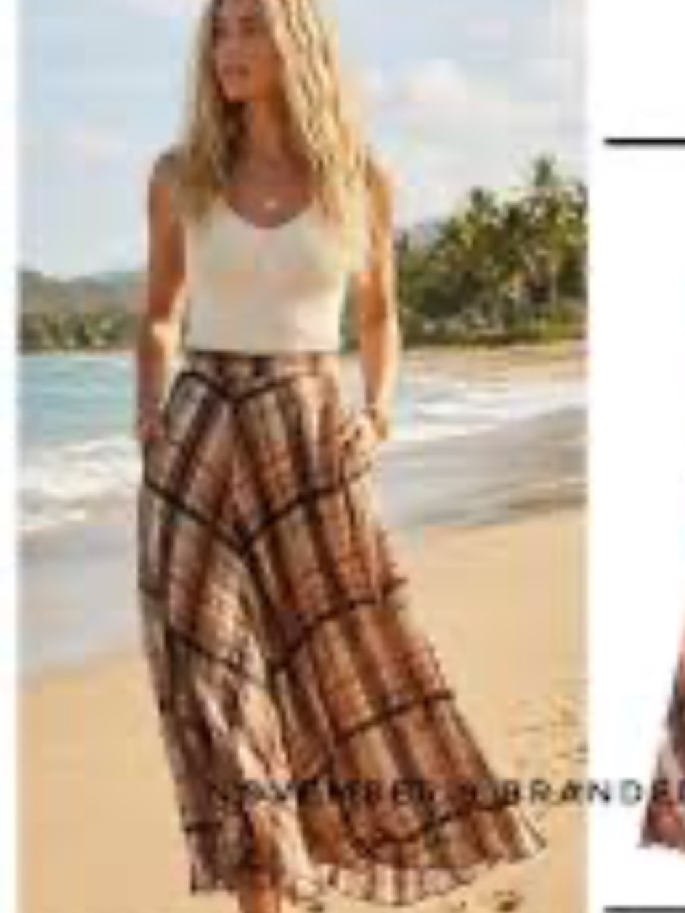 Zara Plaid Maxi Skirt. NWT Size Small - Picture 2 of 15